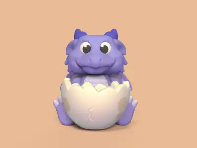 Dragon Pot 3D print model