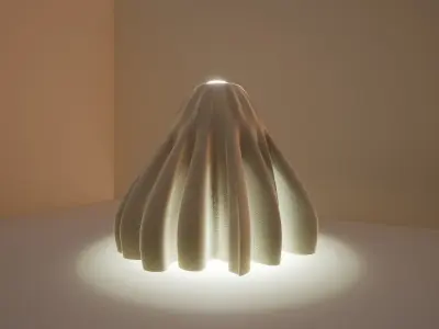 Fabric Lamp 3D print model