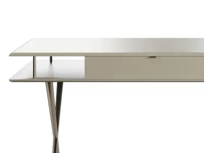 Heger Luxury Write Desk Low-poly 3D model