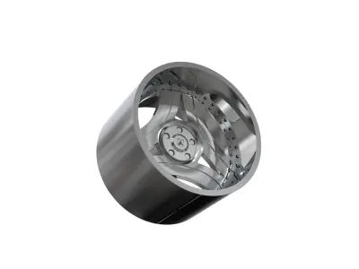 ASANTI AF140 WHEEL 3D print model