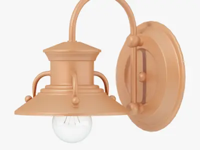 Norwell Budapest Small and Large Lamp 3D model