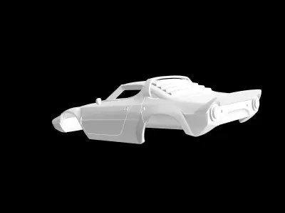 Lancia Stratos Stradale 3D print model