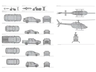 Bloques dinamicos en autocad  Free 3D model