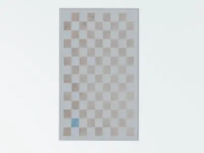 Modern Carpet Checker Low-poly 3D model