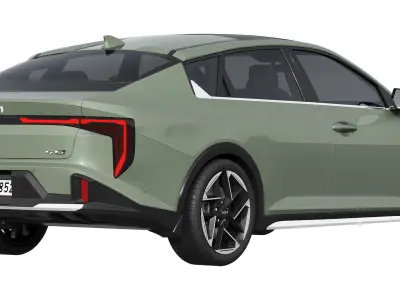 Kia K4 GT-Line 2025 3D model
