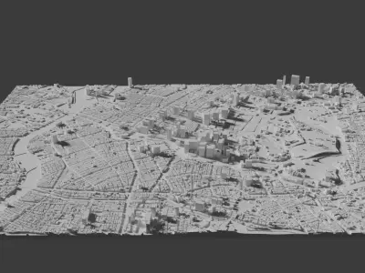 Tokyo Urban Diversity Printable  3D print model