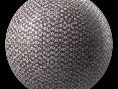 Islamic Tiles 1- Pbr 4k Seamless Texture