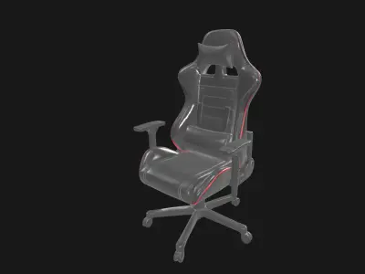 Ultimate Ergonomic Gaming Chair Modern Design Maximum Comfort 3D model