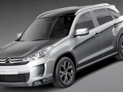 Citroen C4 Aircross 2013 3D model