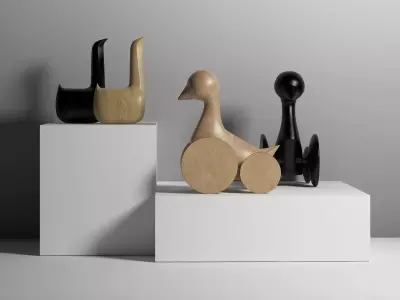 Wooden Toys 3D model