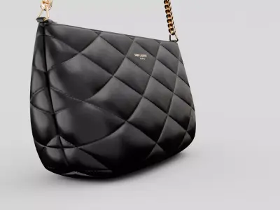 Saint Laurent Women Fashion Hand bag Low-poly 3D model