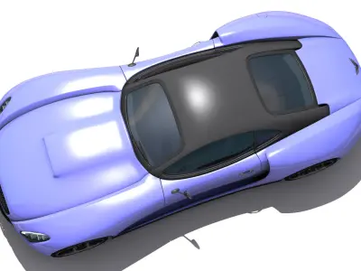 Invictus Sports Car Concept 3D model