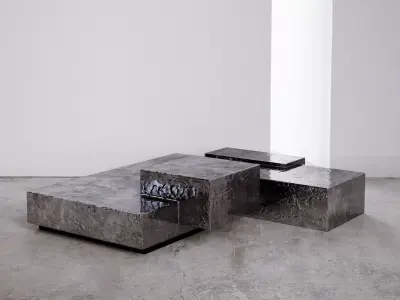 Pewter Landscape 3D model