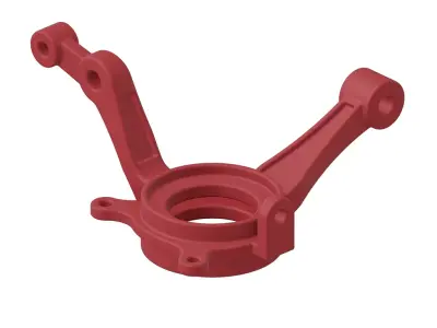 Plastic Vehicle Steering Knuckle Toy 3D model