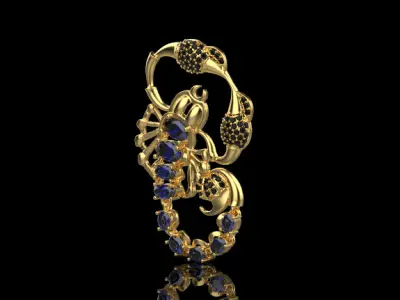 Scorpion Pendant 29075 3D print model