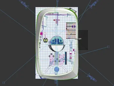 booth exhibition 3D model