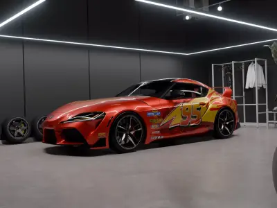 Toyota Supra MK5  3D model