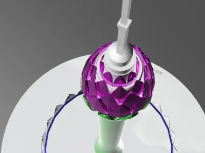 Colombo Lotus Tower Sri Lanka 3D model