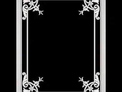 Decorative Frame 01 3D model
