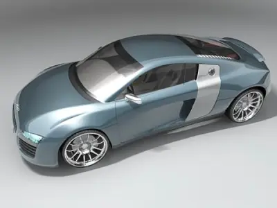 Audi Le Mans 2004 3D model