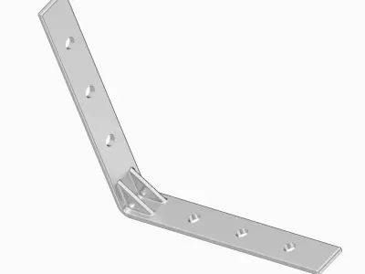 Furniture Support Angle Bracket 3D print model