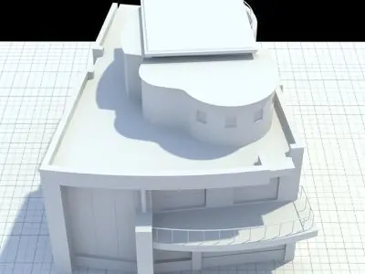 luxury house 3D model