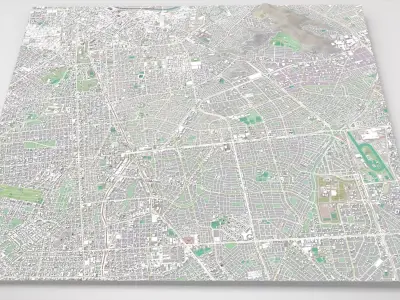 Cityscape Lima Peru 3D model