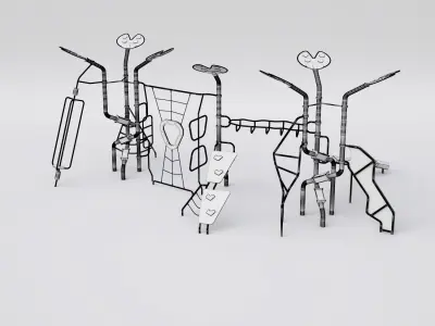 Ladybird Playground set 2 3D model