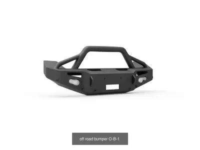 best seller off-road bumpers 3D Model Pack