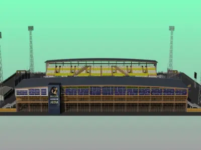 Falcon Alkoholfri Arena Low-poly 3D model