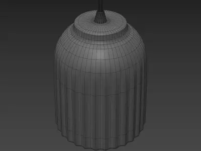 Touch Pendant Lamp Vertical 3D model