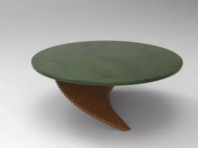 Hollo Side Table Low-poly 3D model