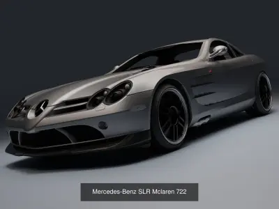 McLaren Supercar Collection  High-End 3D Car Pack