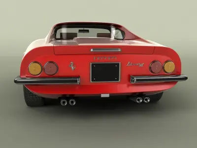 Dino Ferrari 246 GTS 3D model