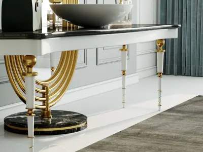 Colosseum Floor mirror by Maison Valentina 3D model