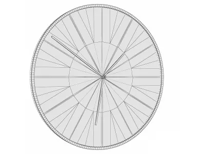 Wall Clock GZ-C1009 3D model