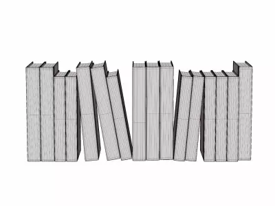 book for decor 3D model