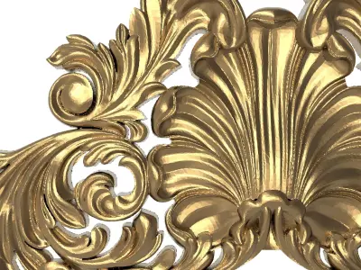  decorative pattern ready for 3D printing 3D model 257