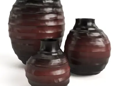 GUAXS Belly set Red 3D model