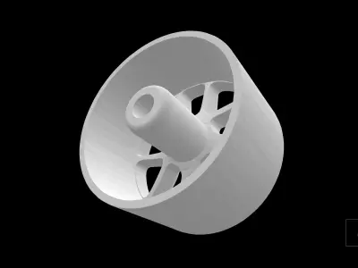 vosteiner V-FF 101 scalable and printable rims 3D print model
