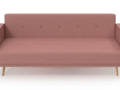 Sofa v3 Low-poly 3D model