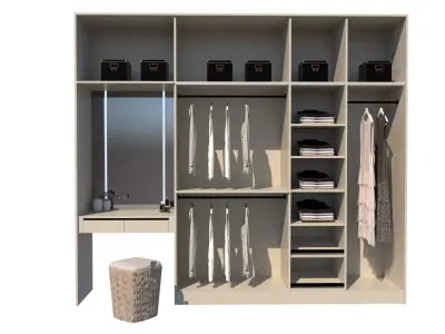 MD LAB CLOSET 02 3D model