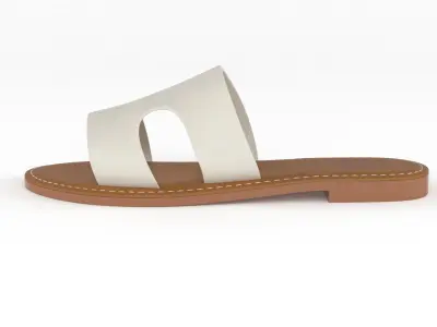 Women Slide Sandal 3D model