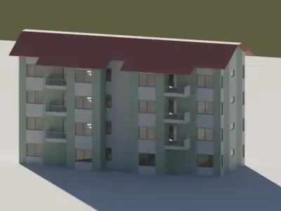 building 01 Free 3D model