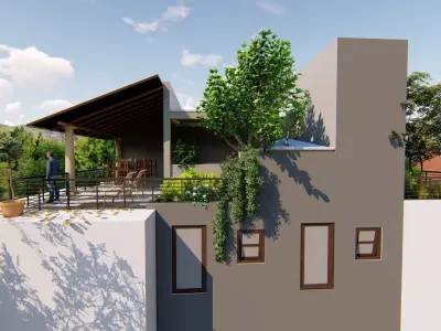 Exterior  interior high quality 3d House  model  3D model