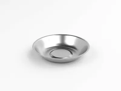 Metal Plate 3D Model Low-poly 3D model purchase