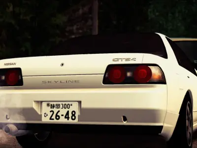 Nissan Skyline HCR32 3D model