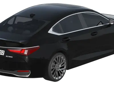 Lexus ES 2022 3D model