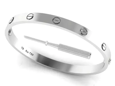 Love Bracelet - Size 15 3D print model