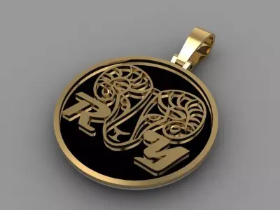 Gooch pendant Free 3D print model